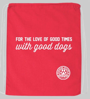 Drinking Buddy Drawstring Backpack